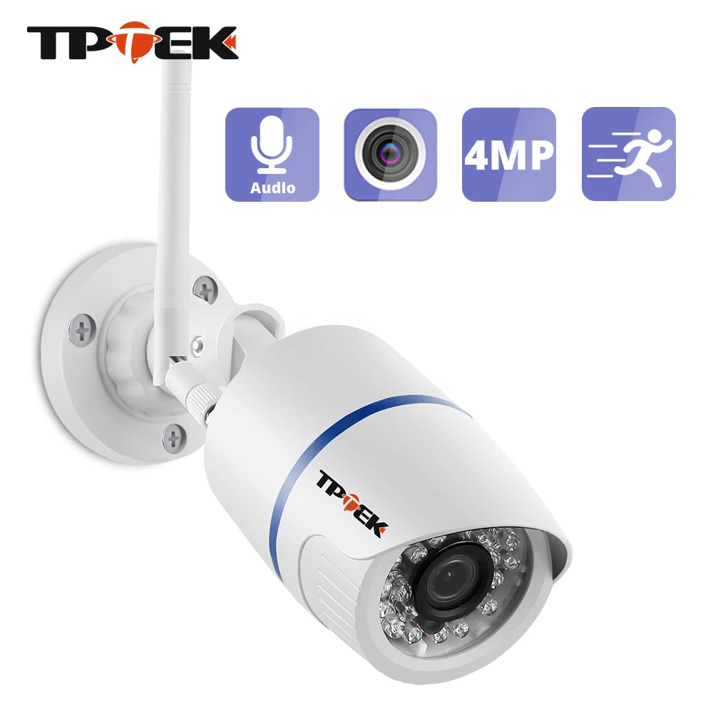 4MP 1080P IP Kamera Outdoor WiFi Home Security Kamera Drahtlose Überwachung Wi-Fi Kugel Wasserdichte IP Video HD Camara camHi Cam