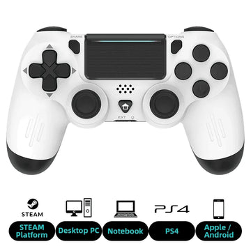Bluetooth-kompatibler Game-Controller für PS4/Slim/Pro Wireless Gamepad für PC Dual Vibration Joystick für IOS/Android